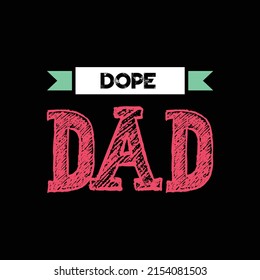 father's day t-shirt design vector 