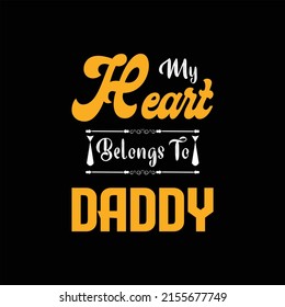 father's day t-shirt design vector Premium Vector