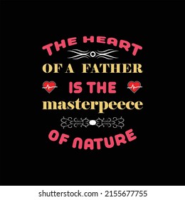 father's day t-shirt design vector Premium Vector