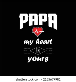 father's day t-shirt design vector Premium Vector