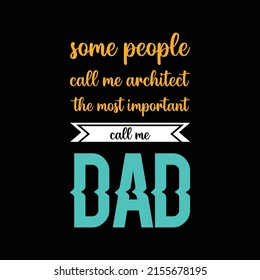 father's day t-shirt design vector Premium Vector
