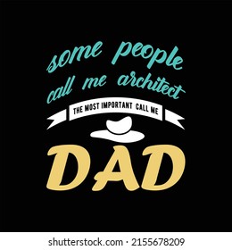 father's day t-shirt design vector Premium Vector