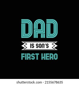 father's day t-shirt design vector Premium Vector
