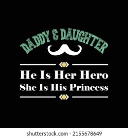 father's day t-shirt design vector Premium Vector