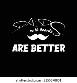 father's day t-shirt design vector Premium Vector