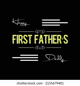 father's day t-shirt design vector Premium Vector