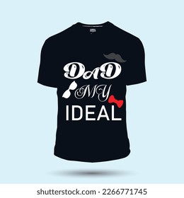 Father's day tshirt design vector  sport tshirt desing