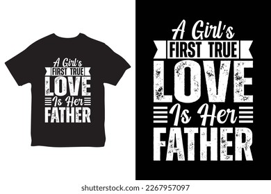 Father's day tshirt design vector