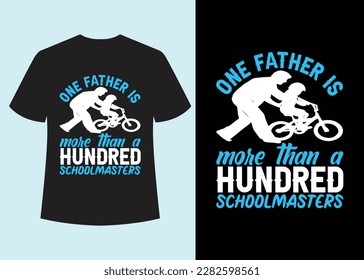 "Father's Day" T-shirt design vector.