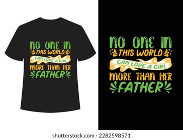 "Vatertag" T-Shirt-Design-Vektorgrafik.