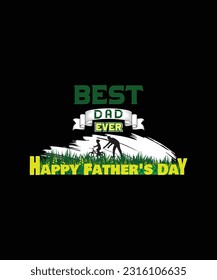Father's Day T-Shirt Design Vector