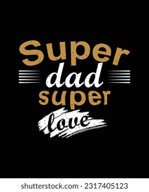 Father's Day T-Shirt Design Vector