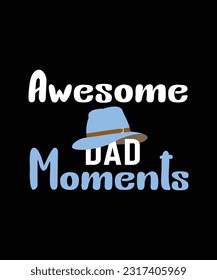 Father's Day T-Shirt Design Vector