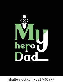 Father's Day T-Shirt Design Vector