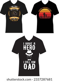 father's day t-shirt design vector illustration