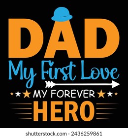 Father's Day T-shirt Design Vector Images