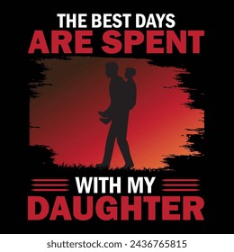 Father's Day T-shirt Design Vector Images