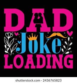 Father's Day T-shirt Design Vector Images