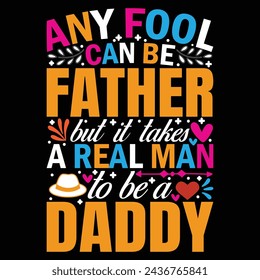 Father's Day T-shirt Design Vector Images