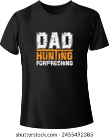 Father's Day T-shirt Design vector template