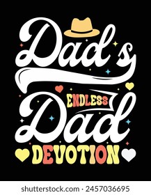 Father's Day Tshirt design vector illustrator