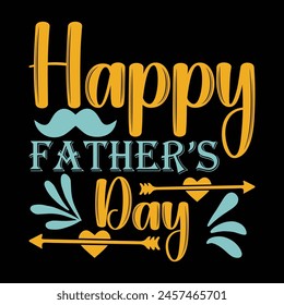 Father's Day T-shirt Design Vector Images