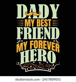 Father's Day T-shirt Design Vector Images