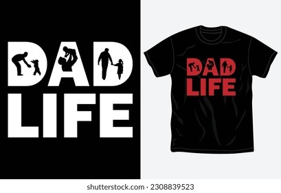 Father's day t-shirt gift, print ready design, dad shirt, quotes, Vector graphic, typographic poster or tshirt, Fully editable and printable vector template.