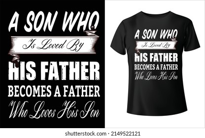 Father's day t-shirt images Father vector 
