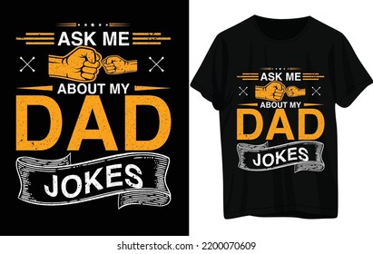 Father's day t-shirts design. Father our super hero. A father is the male parent of a child. 