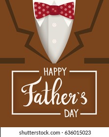 Father's day typography concept design for web banners, posters, greeting cards.  Holiday vector illustration.
