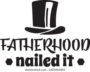 
Father's Day Typography Design. Printing For T shirt, Banner, Poster etc.