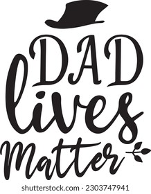 

Father's Day Typography Design. Printing For T shirt, Banner, Poster etc.
