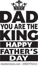 
Father's Day Typography Design. Printing For T shirt, Banner, Poster etc.
