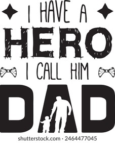 
Father's Day Typography Design. Printing For Tshirt, Sweatshirt, Mug, Banner, Poster etc.