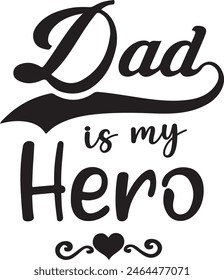 
Father's Day Typography Design. Printing For Tshirt, Sweatshirt, Mug, Banner, Poster etc.