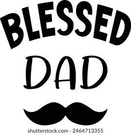 
Father's Day Typography Design. Printing For Tshirt, Sweatshirt, Mug, Banner, Poster etc.
