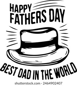 
Father's Day Typography Design. Printing For Tshirt, Sweatshirt, Mug, Banner, Poster etc.