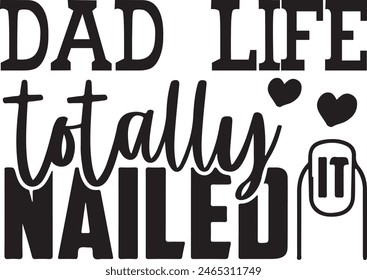
Father's Day Typography Design. Printing For Tshirt, Sweatshirt, Mug, Banner, Poster etc.