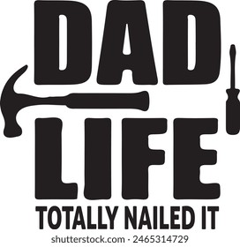 
Father's Day Typography Design. Printing For Tshirt, Sweatshirt, Mug, Banner, Poster etc.