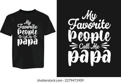 Father's day typography greetings design for tshirts, mugs, stickers etc. Fathers day tshirt design template