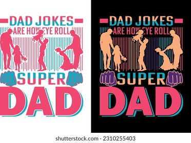 Father's day typography quote t shirt design