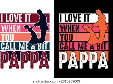 Father's day typography quote t shirt design