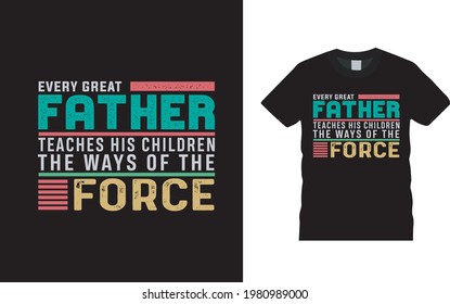 Fathers Day Typography T shirt Design, apparel, vector illustration, graphic template, print on demand, textile fabrics, retro style, vintage, dad t shirt