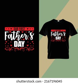 Father's Day Typography t shirt  Dad typography t-shirt 