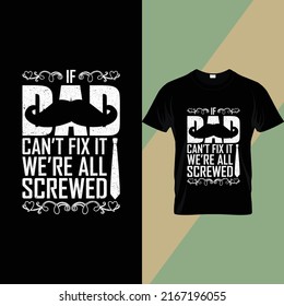 Father's Day Typography t shirt  Dad typography t-shirt 