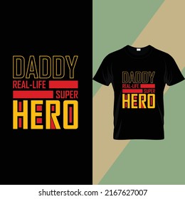 Father's Day Typography T shirt Design Dad typography t shirt design 