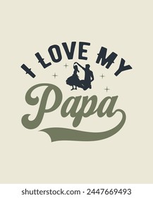 father's day typography t shirt design, custom t-shirt design