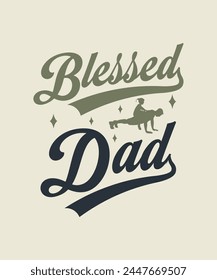 father's day typography t shirt design, custom t-shirt design