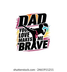 Father's day typography t shirt design. Happy father's day. I love my father. father gift t shirt.